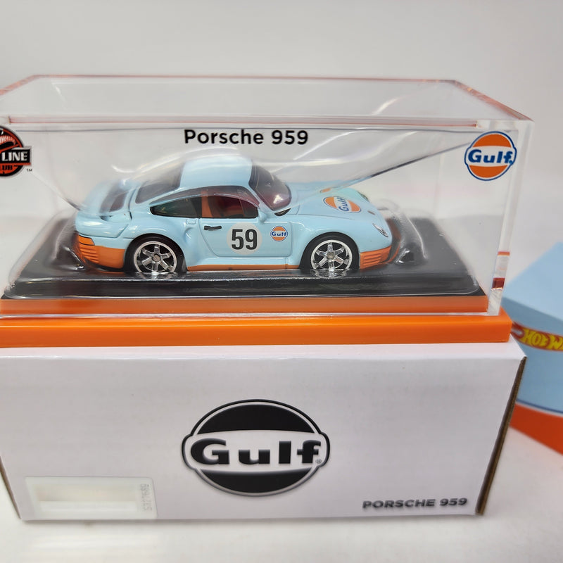 Porsche 959 Gulf Edition * Hot Wheels RLC Redline Club