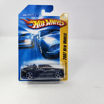 Chevy Silverado #20 * BLACK * Hot Wheels 2007