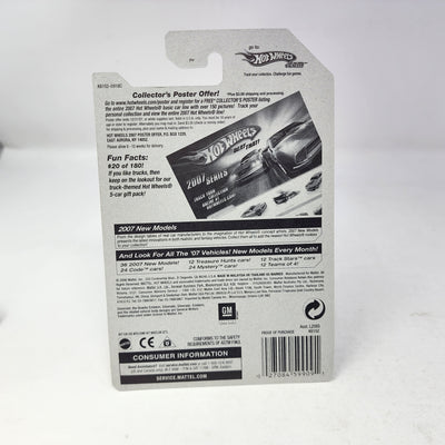 Chevy Silverado #20 * BLUE * Hot Wheels 2007