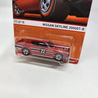 Nissan Skyline 2000GT-R * Hot Wheels Heritage Redline