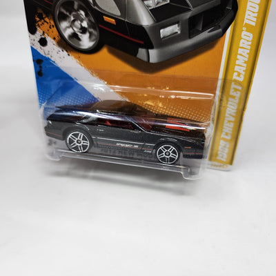 1985 Chevrolet Camaro IRO-Z #22 * Black * Hot Wheels 2012
