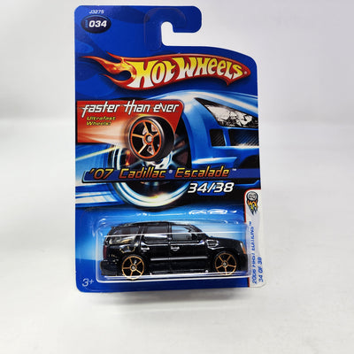 '07 Cadillac Escalade #34 * FTE Rims * Hot Wheels 2006