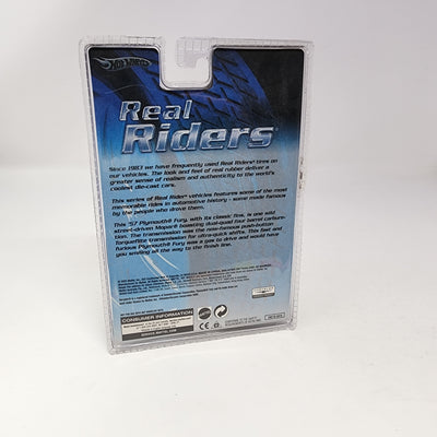 '57 Plymouth Fury * Hot Wheels Real Riders Series
