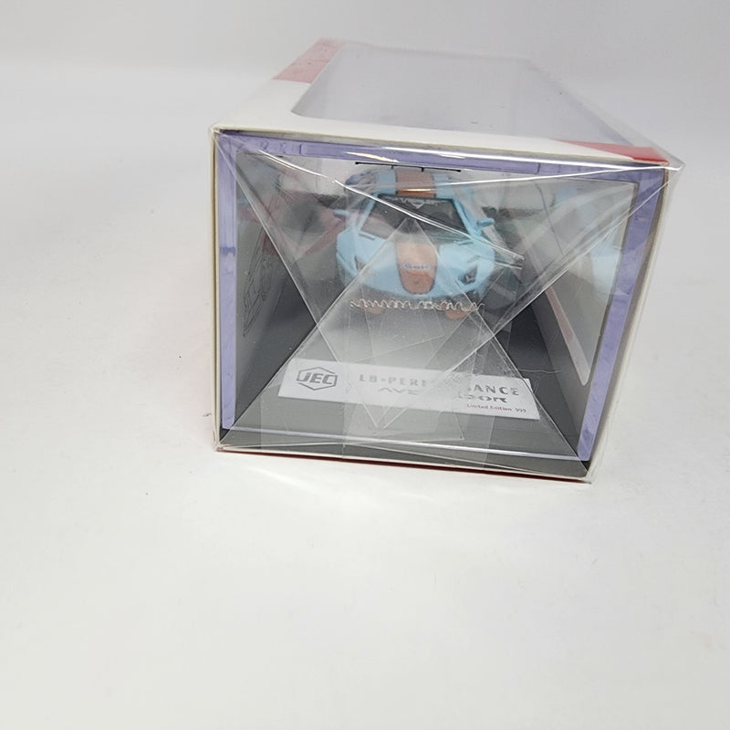 Liberty Walk Lamborghini Aventador Gulf Edition * JEC 1:64 scale