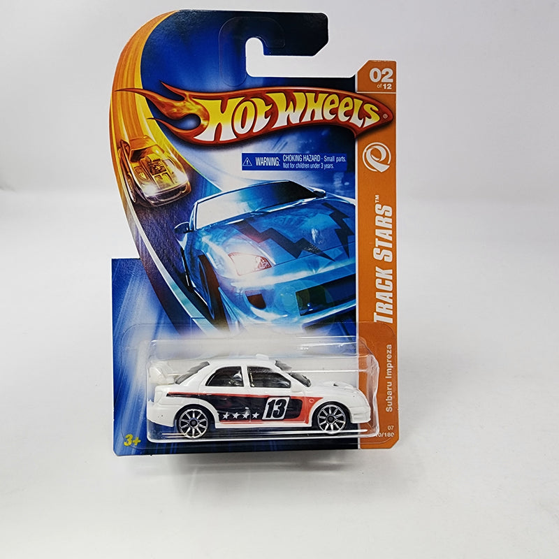 Subaru Impreza * White * Hot Wheels 2007