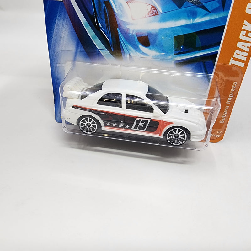 Subaru Impreza * White * Hot Wheels 2007