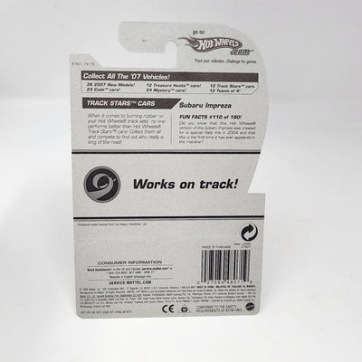Subaru Impreza * White * Hot Wheels 2007