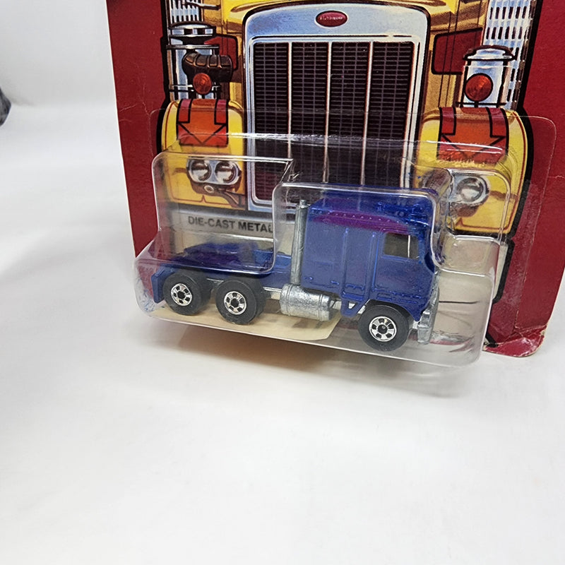 Kenworth No 5671 * Blue * 1982 Hot Wheels Hong Kong Steering Rigs
