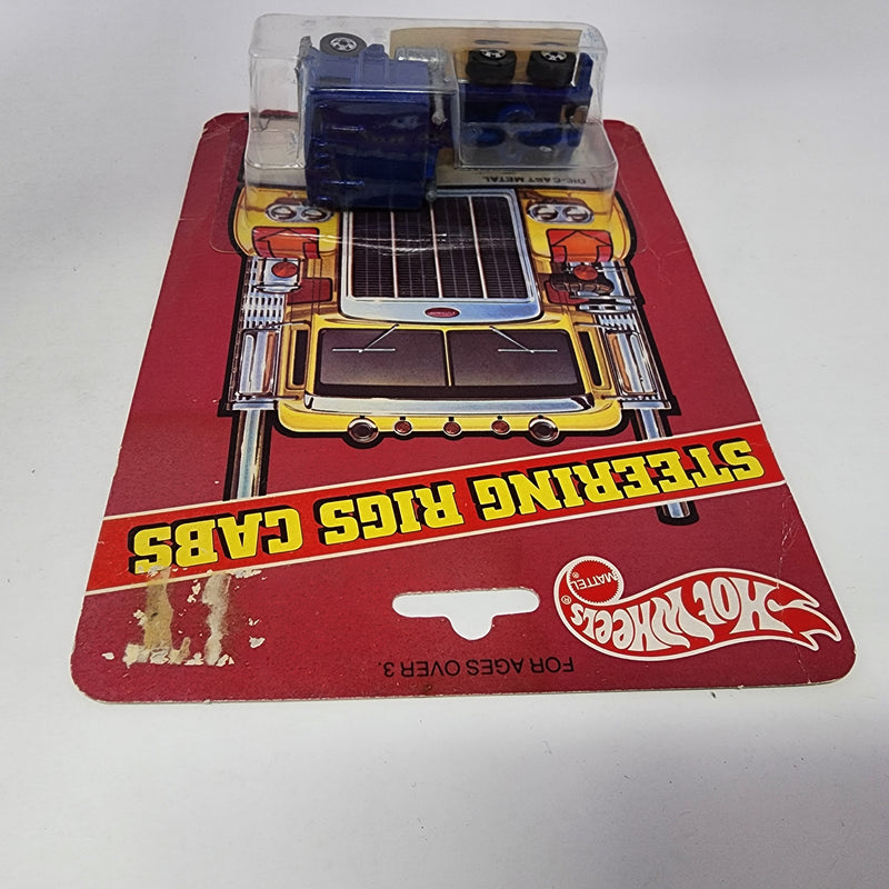 Kenworth No 5671 * Blue * 1982 Hot Wheels Hong Kong Steering Rigs
