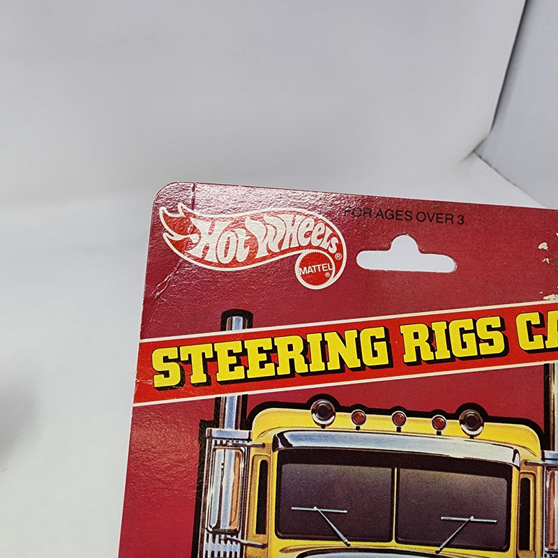 Kenworth No 5671 * Blue * 1982 Hot Wheels Hong Kong Steering Rigs