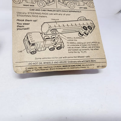 Kenworth No 5671 * Blue * 1982 Hot Wheels Hong Kong Steering Rigs