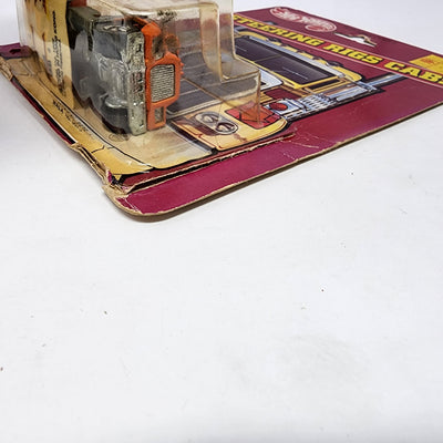 Peterbilt No 5672 * Orange * 1982 Hot Wheels Hong Kong Steering Rigs