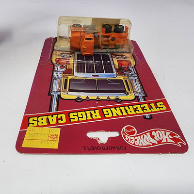 Peterbilt No 5672 * Orange * 1982 Hot Wheels Hong Kong Steering Rigs