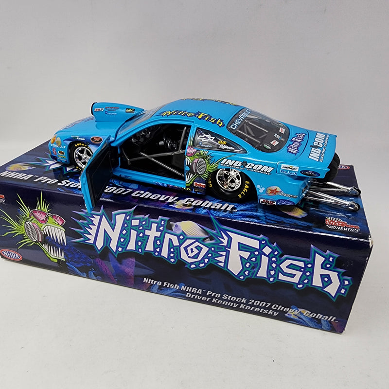 Kenny Koretsky 2007 Nitro Fish NHRA Chevy Cobalt 1/24 Scale Pro Stock