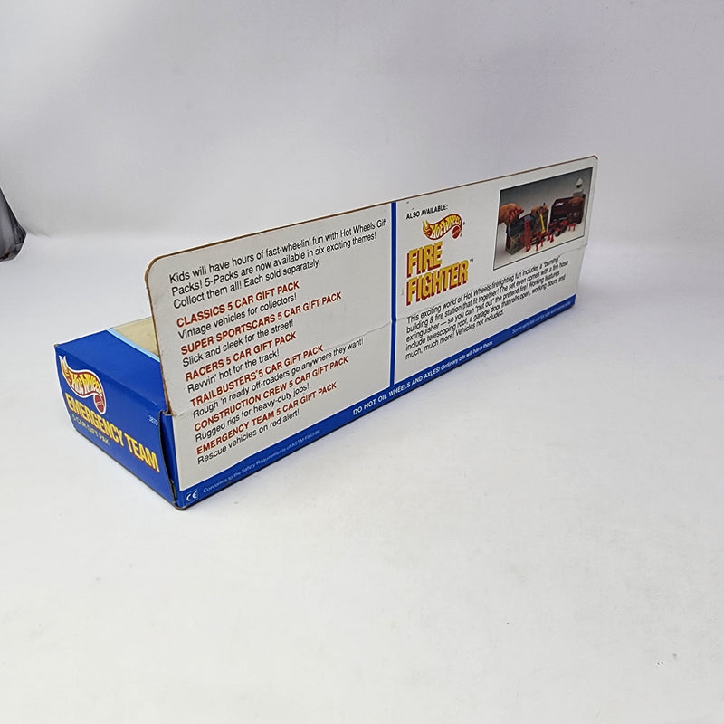 Emergency Team 5 car Gift Pack * 1990 Hot Wheels