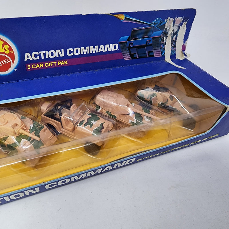 Action Command 5 Car Gift Pack * 1987 Hot Wheels