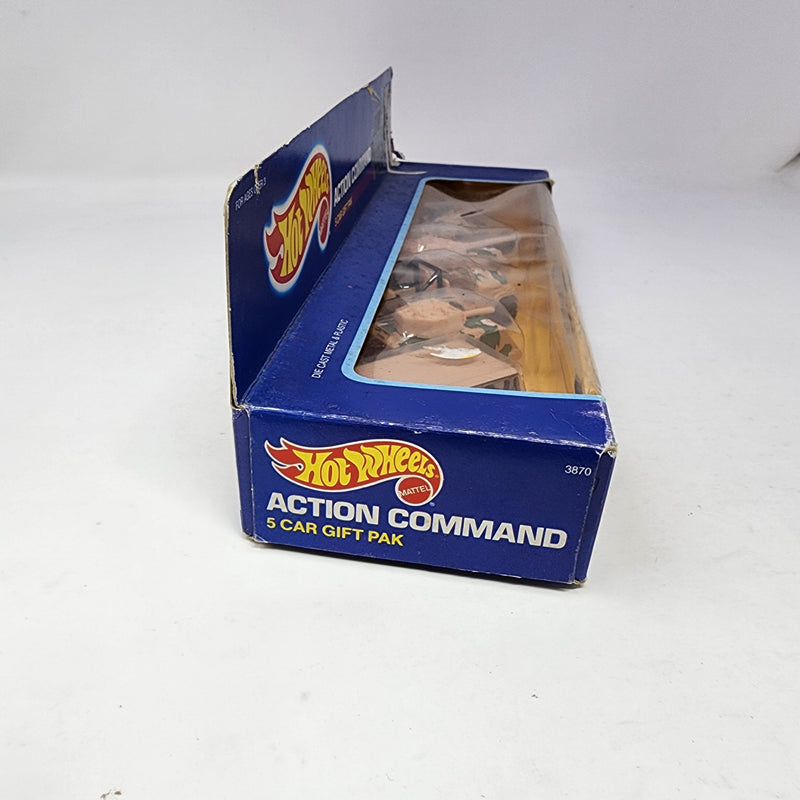 Action Command 5 Car Gift Pack * 1987 Hot Wheels