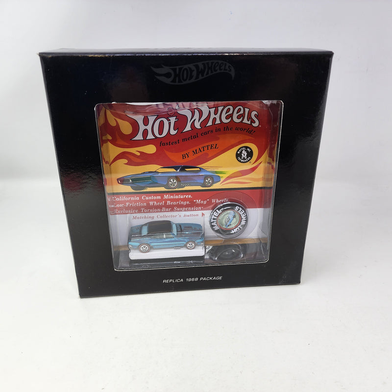 Hot Wheels Red Line Club Original 16 Custom Camaro Blue 2457/3000 Replica