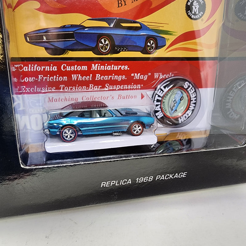 Hot Wheels Red Line Club Original 16 Custom Camaro Blue 2457/3000 Replica