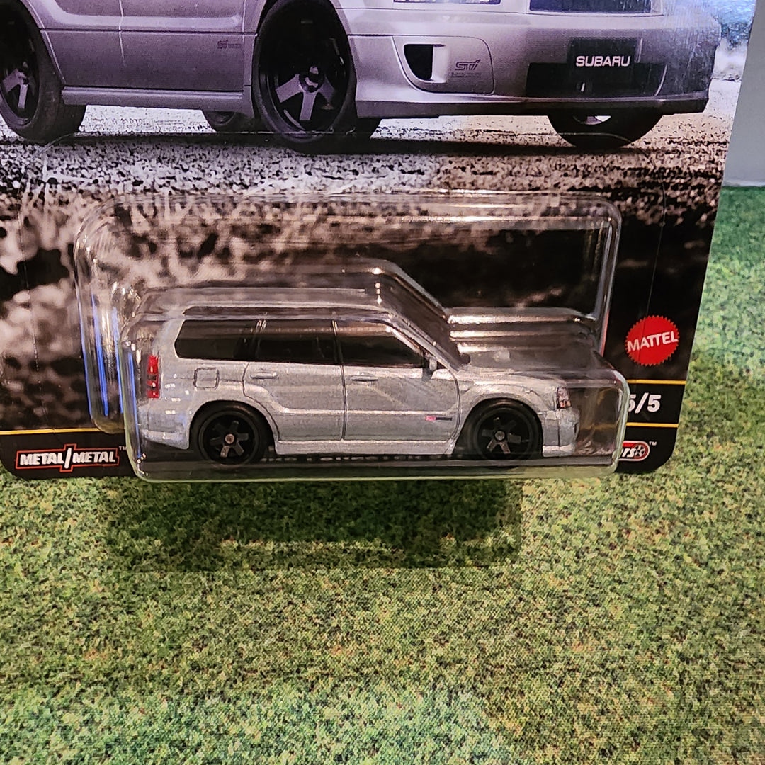 Subaru Forester STI * Silver * 2025 Hot Wheels Car Culture