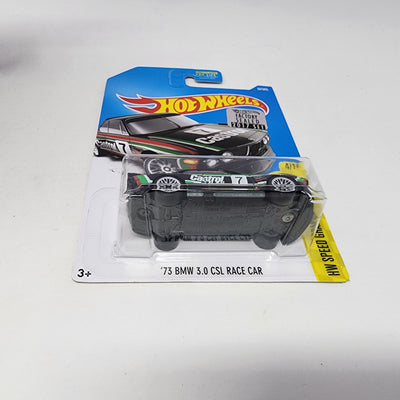 '73 BMW 3.0 CSL Race Car #57 * Black * Hot Wheels 2017 w/ Factory Holo