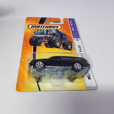Mercedes-Benz E430 #22 * Black * Matchbox Basic