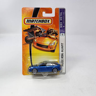 Audi RS6 Avant #5 * BLUE * Matchbox Basic