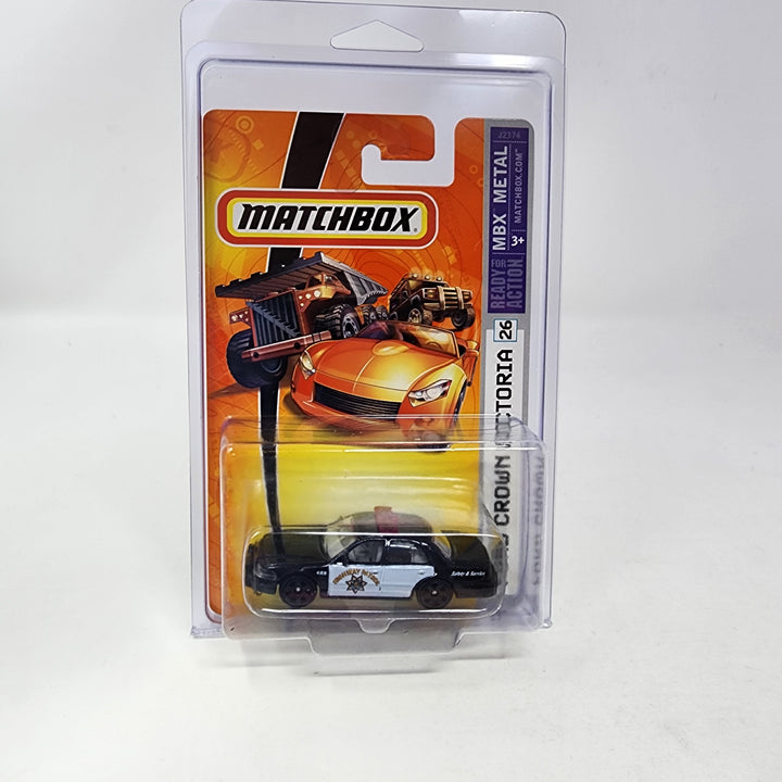 Ford Crown Victoria #26 * Black * Matchbox Basic – Wheelcollectors LLC