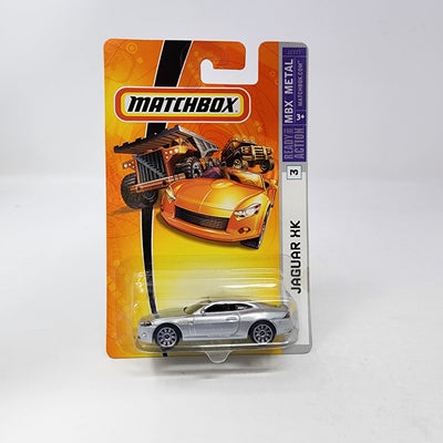Jaguar XK #3 * Silver * Matchbox Basic