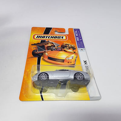 Jaguar XK #3 * Silver * Matchbox Basic