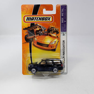 Lincoln Navigator #67 * Black * Matchbox Basic