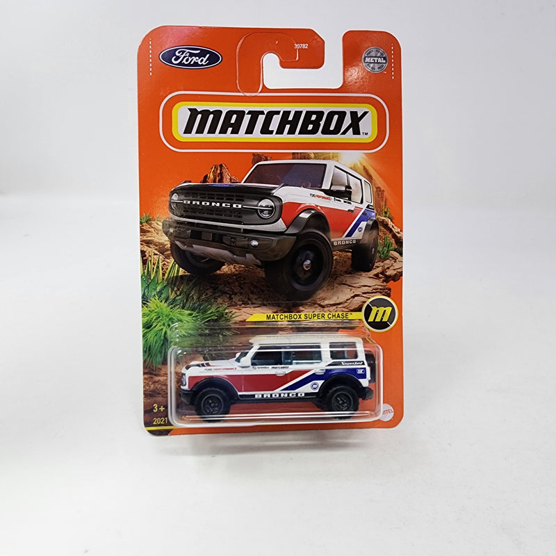 2021 Ford Bronco * Matchbox Super Chase