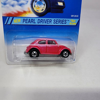 VW Bug Peral Series #293 * Hot Wheels Blue Card