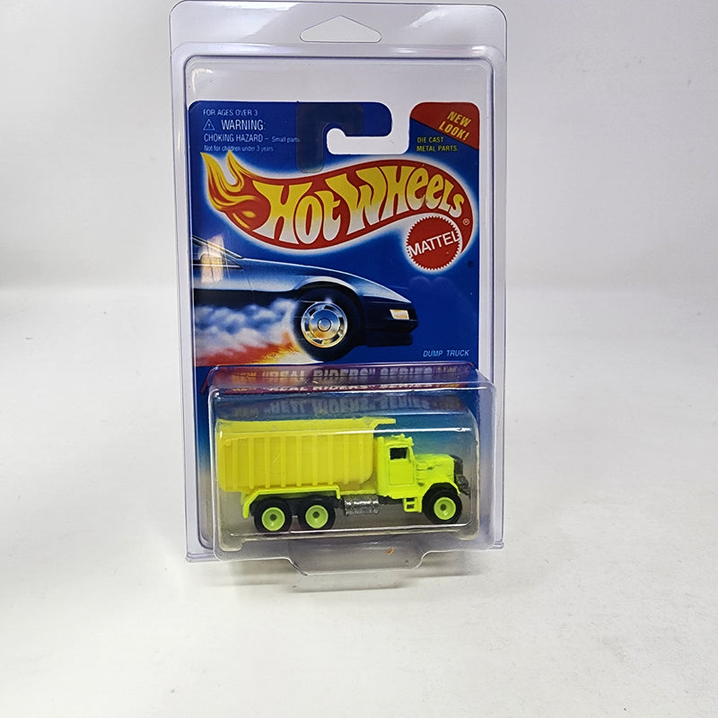 Dump Truck * Yellow * Hot Wheels Real Rides Series