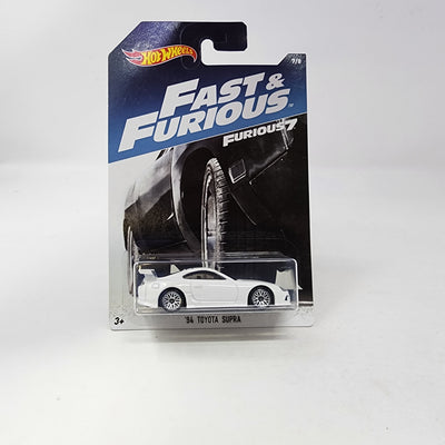 Brian's '94 Toyota Supra * White * Hot Wheels Fast & Furious