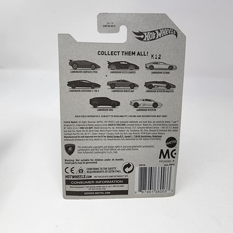 Lamborghini Sesto Elemento * Black * Hot Wheels Lamborghini Series
