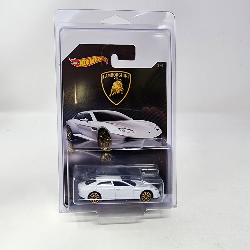 Lamborghini Estoque * WHITE * Hot Wheels Lamborghini Series