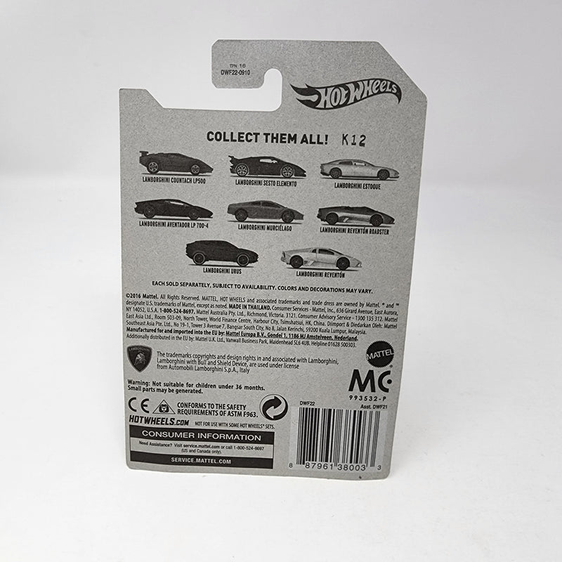 Lamborghini Murcielago * Yellow * Hot Wheels Lamborghini Series