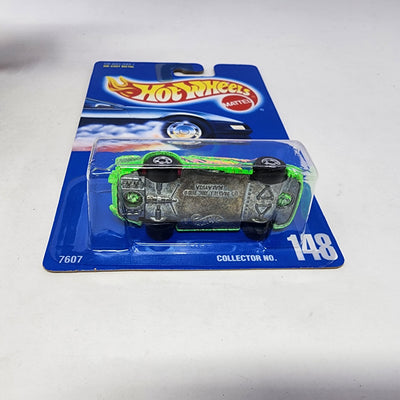 Porsche 930 #148 * Green * Hot Wheels Blue Card