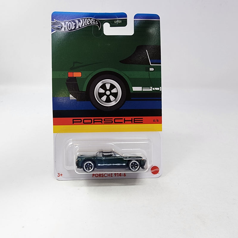 Porsche 914-6 * Green Chase * Hot Wheels Porsche Series