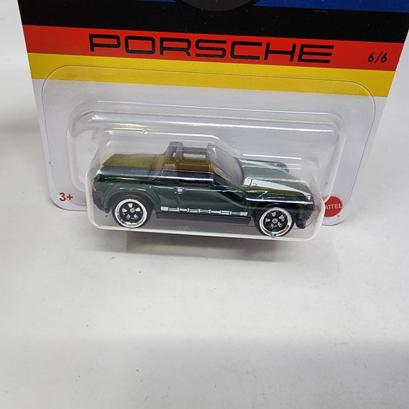 Porsche 914-6 * Green Chase * Hot Wheels Porsche Series