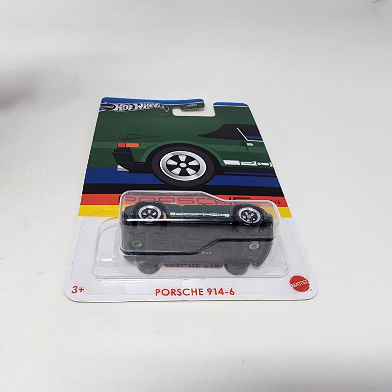 Porsche 914-6 * Green Chase * Hot Wheels Porsche Series