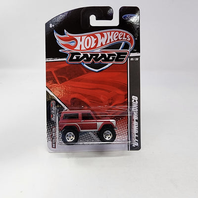 '67 Ford Bronco * RED * Hot Wheels Garage Series