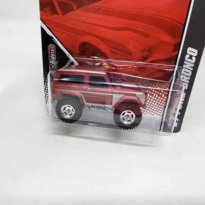 '67 Ford Bronco * RED * Hot Wheels Garage Series