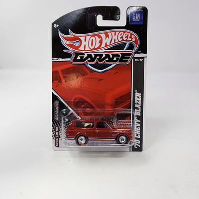 '70 Chevy Blazer * RED * Hot Wheels Garage Series