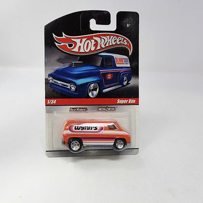 Super Van Wynnn's * Orange * Hot Wheels Garage Delivery