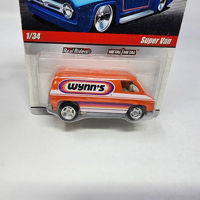 Super Van Wynnn's * Orange * Hot Wheels Garage Delivery