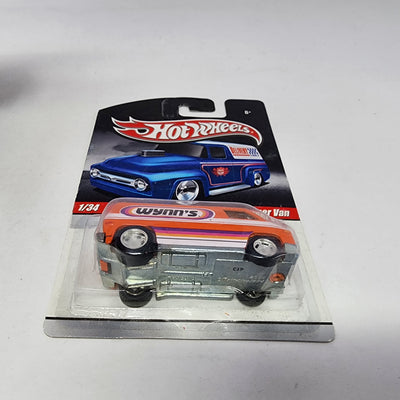 Super Van Wynnn's * Orange * Hot Wheels Garage Delivery