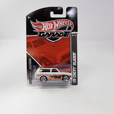 '70 Chevy Blazer * White * Hot Wheels Garage Series