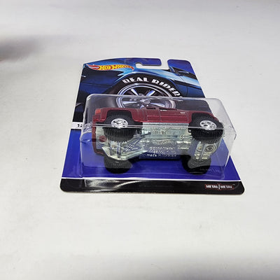 Chevy Silverado * Burgundy * Hot Wheels Heritage Real Riders